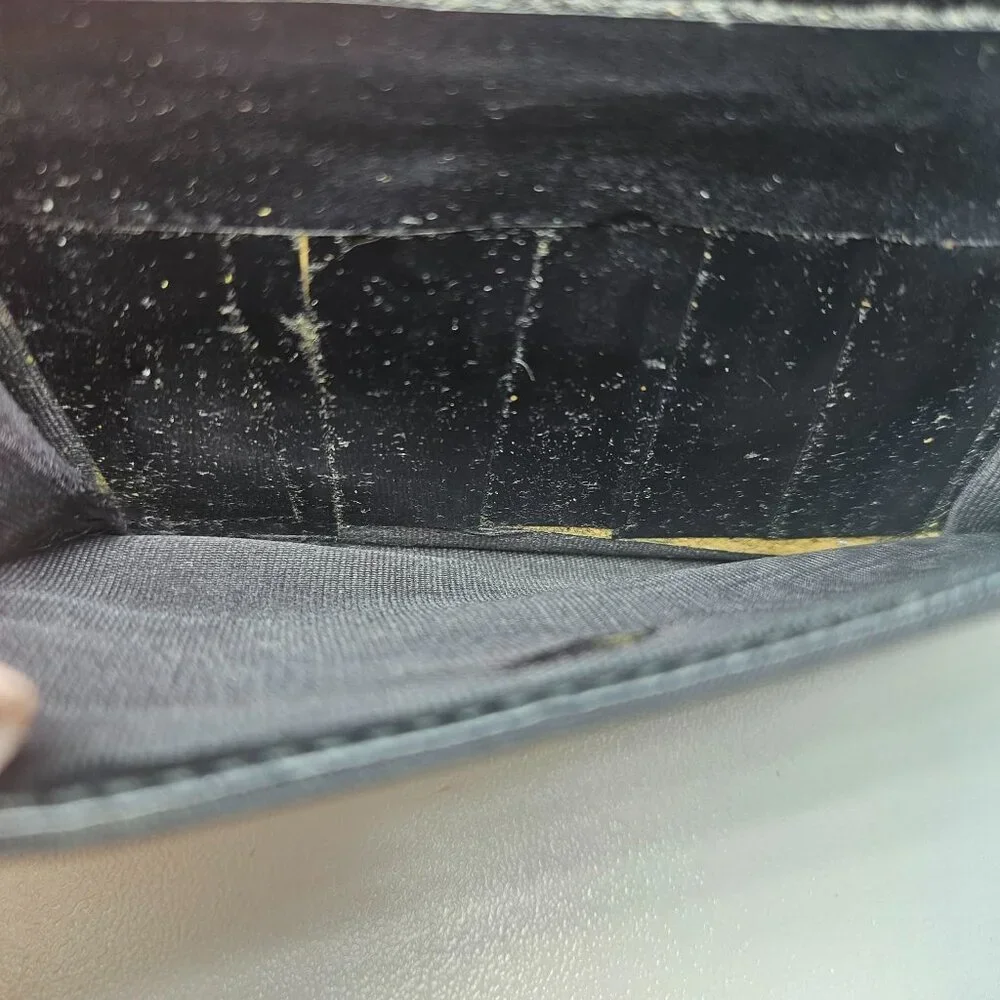 Authentic Prada Black Nylon and Leather Trifold Wallet - Picture 7 of 7